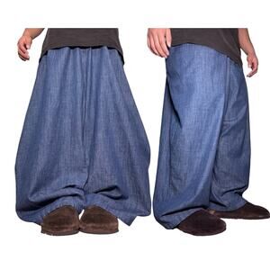 Baggy KingSize Jeans Men 7XL Y2K Skater Wide Leg Type Fit